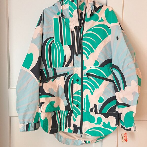 FP Movement Free People Packable Waterproof Wave Runner Jacket Size M (Fits L/XL - Picture 6 of 9